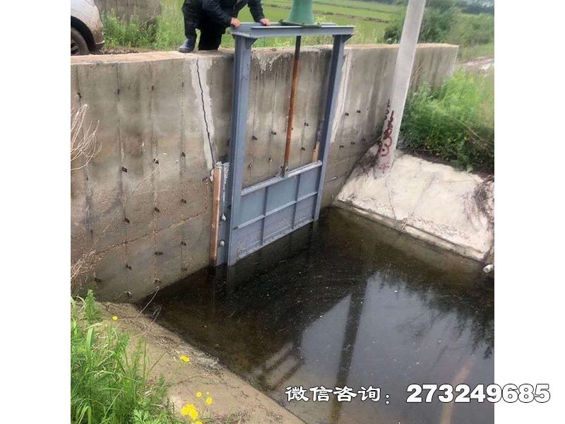 崂山节制钢制渠道闸门