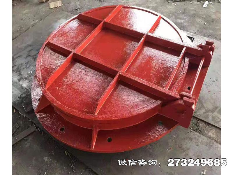 崂山铸铁圆形市政排水拍门