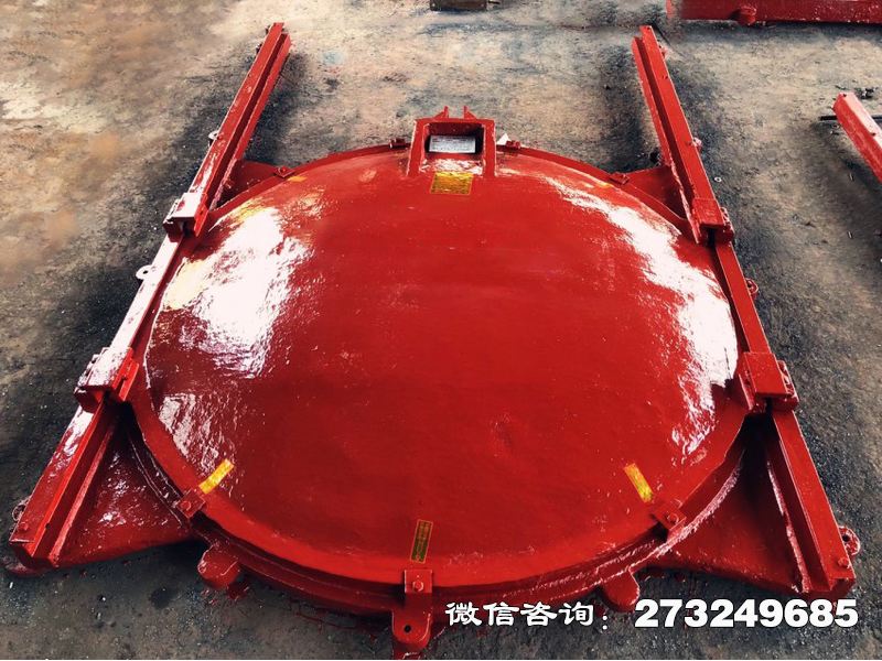 桥东河道铸铁水渠圆型闸